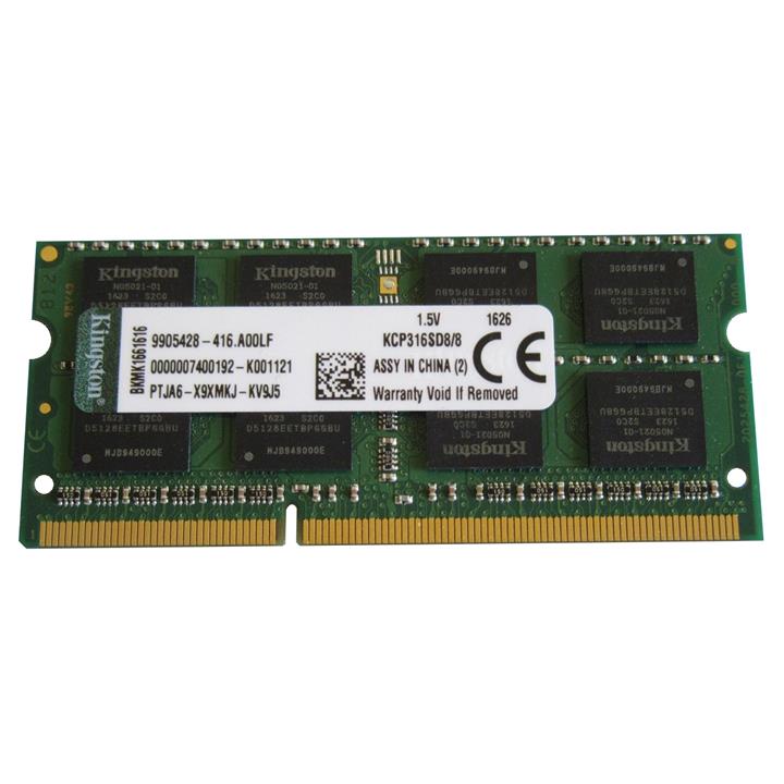 رم لپ تاپ کینگستون مدل DDR3 PC3 12800S ظرفیت 8 گیگابایت Kingstone DDR3 PC3 12800s RAM 8GB